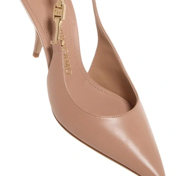 NIB FERRAGAMO Women's Tally 70 Slingback Pumps - Picture 5 of 6